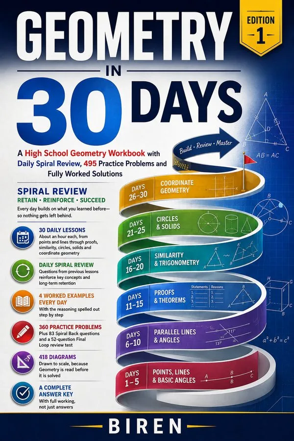 Cover of Geometry in 30 Days