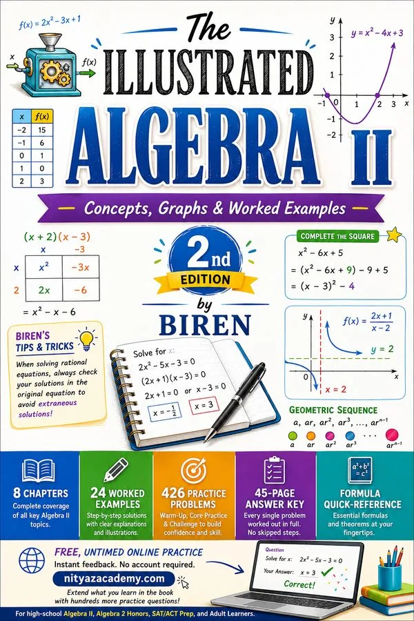 Cover of The Illustrated Algebra II
