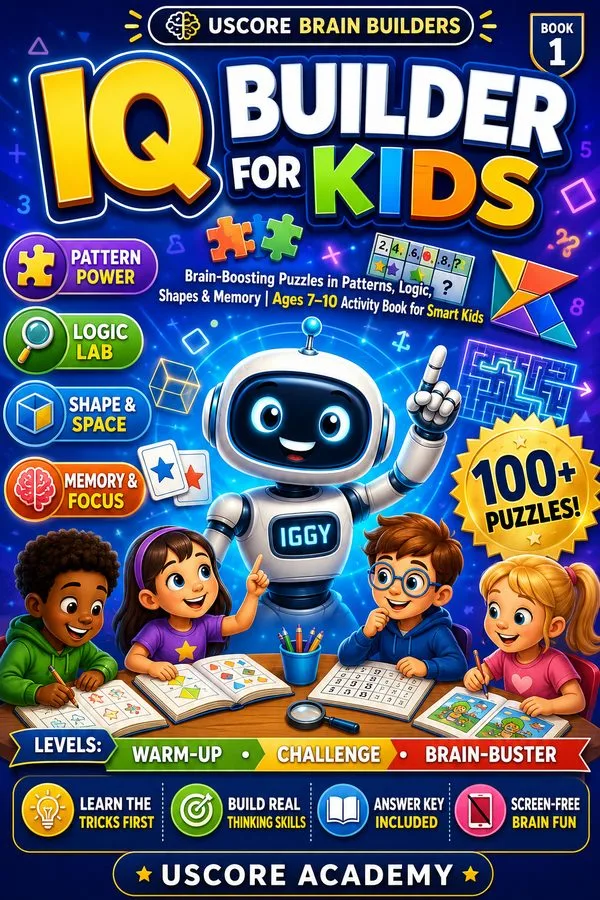 Cover of IQ Builder for Kids (Ages 7–10)