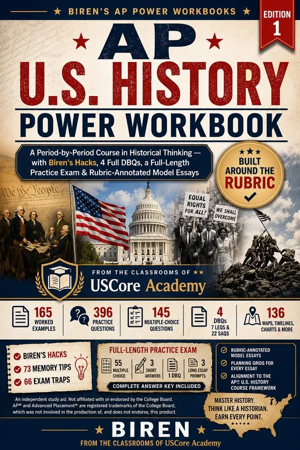 Cover of AP U.S. History Power Workbook