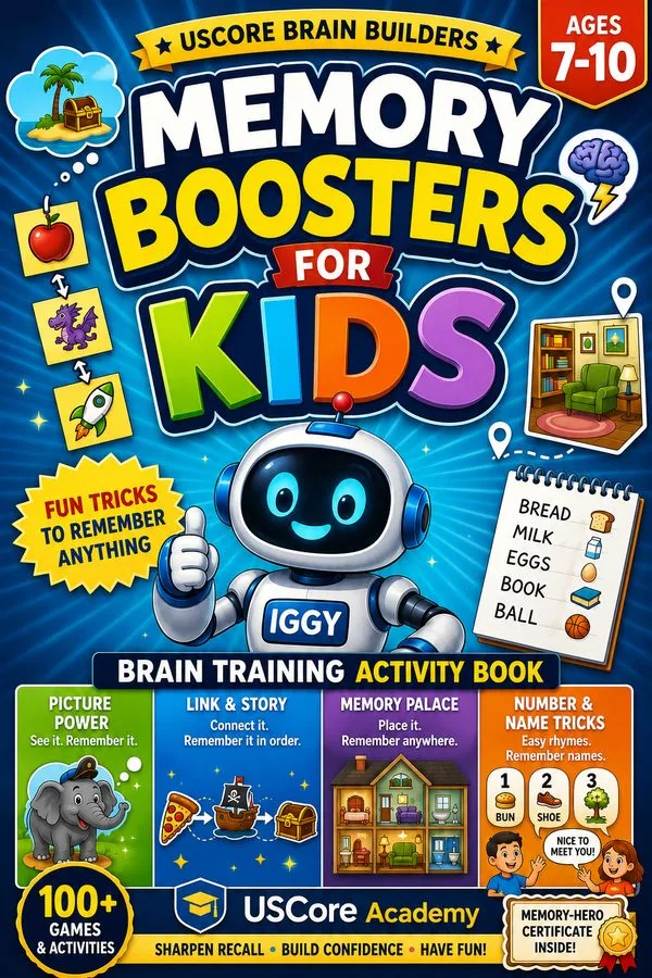 Cover of Memory Boosters for Kids