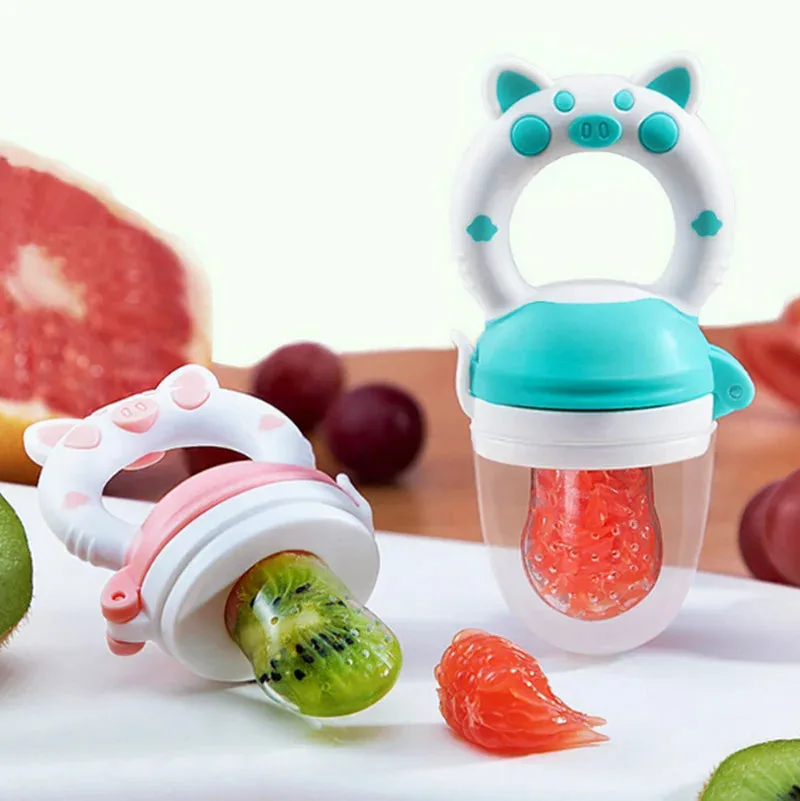 Baby Silicone Food Feeder Juice Extractor
