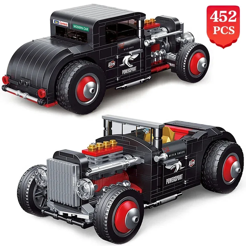 Champion Car Building Blocks Toys Sets, Car Home Decoration Crafts,Craft Toys,DIY Toys,Animation Derivatives,Children toys