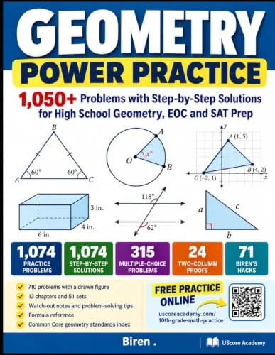 Cover of Geometry Power Practice