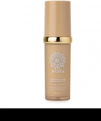 NABKA Foundation Sunscreen Serum SPF 50, Color Mimicking Technology, Moisturizing, Even Skin Toning, 1.0 FL OZ