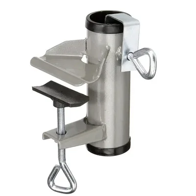 Portable Umbrella Bracket Parasol Holder Anti Rust Garden Umbrella Fixing Clip Bracket for Outdoor Garden Courtyard Balcony